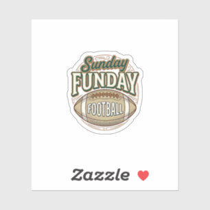 Sunday Funday Football Vintage Shirt Design_1