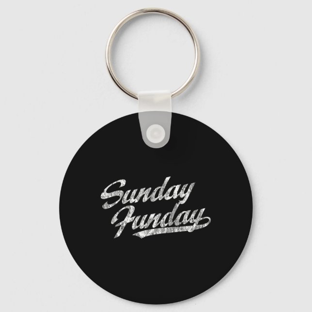 Sunday Funday Key Ring (Front)