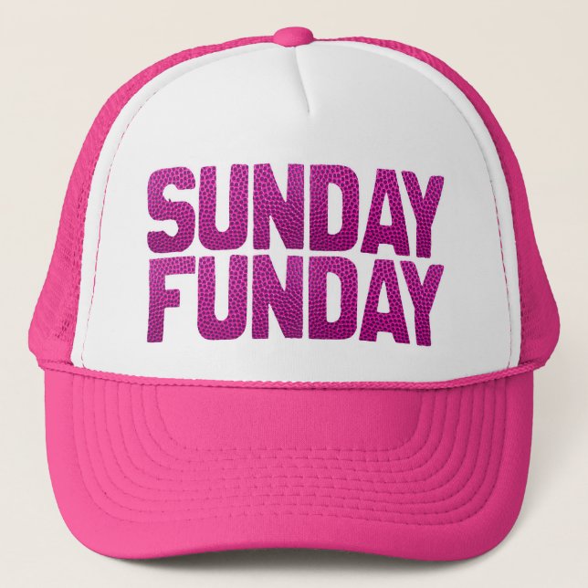 Sunday Funday Trucker Hat (Front)