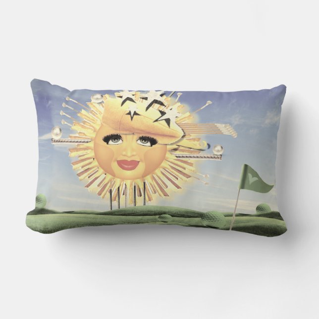 SUNDAY GOLF! LUMBAR CUSHION (Front)