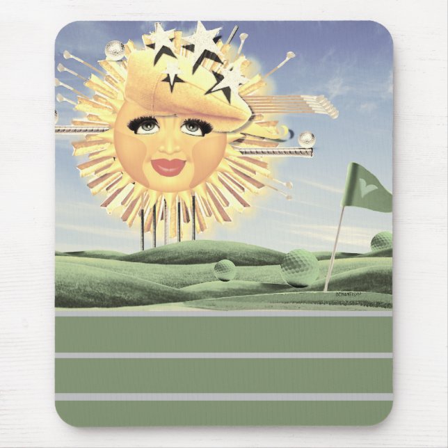 SUNDAY GOLF! MOUSE PAD (Front)