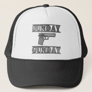 sunday gunday trucker hat