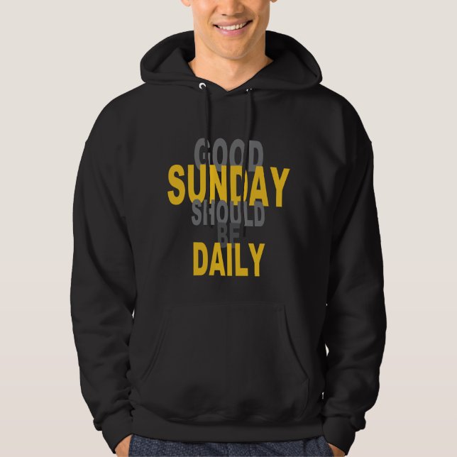 Sunday  hoodie (Front)