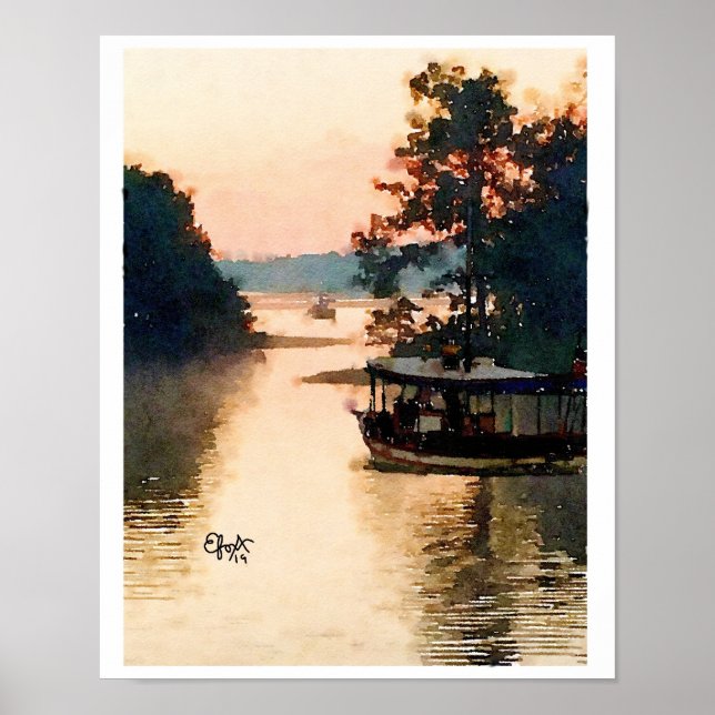 Sunday Morning Blues Poster (Front)