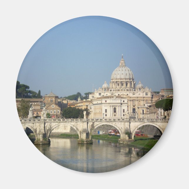 Sunday Morning in Rome Magnet (Front)