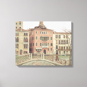 Sunday Morning in Venice Canvas Print