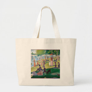 Sunday on La Grande Jatte Large Tote Bag