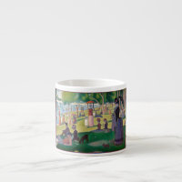 Sunday on La Grande Jatte Seurat Painting