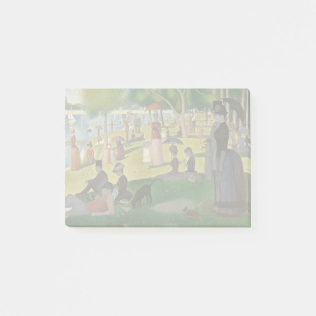 Sunday on La Grande Jatte Seurat Painting Post-it Notes (Front)