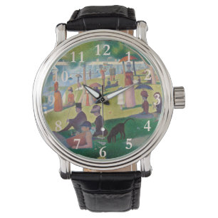 Sunday on La Grande Jatte Seurat Painting Watch