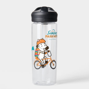 Sunday Parkways Zebra water bottle