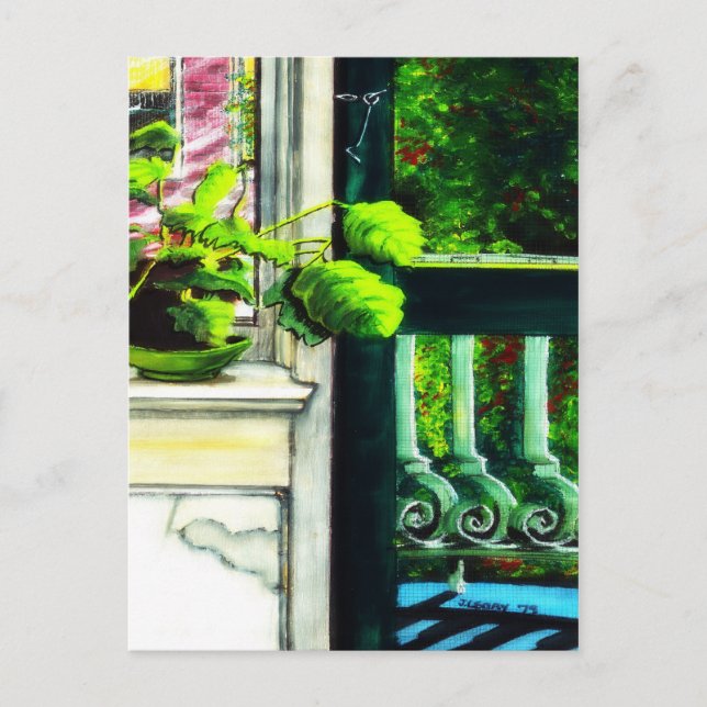 Sunday Porch - Postcard (Front)