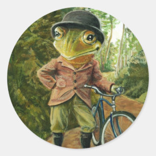 Sunday Ride Classic Round Sticker