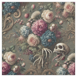 Sunday’s Cynic – Gothic Victorian Statement Tile Fabric