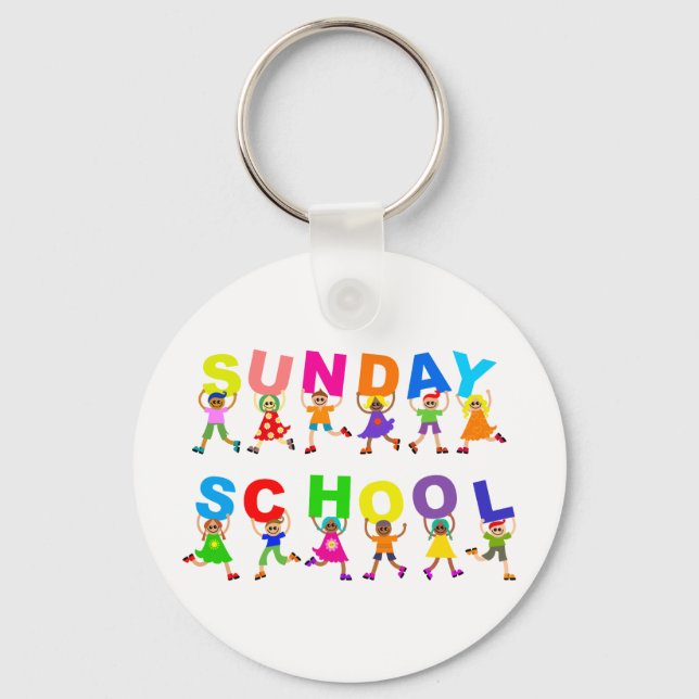 Sunday School Key Ring (Front)