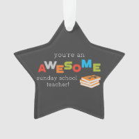 Sunday School Teacher Appreciation Day, Awesome