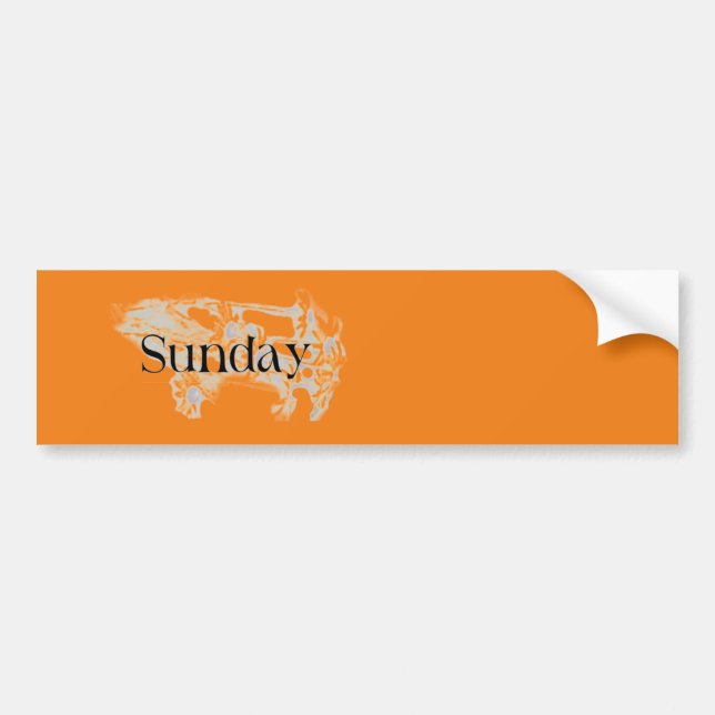 SUNDAY -small               - Sticker (Front)