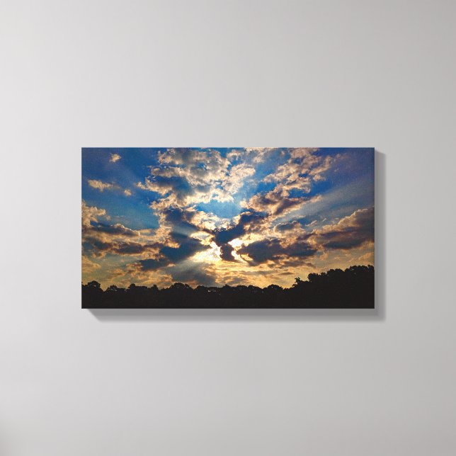 Sunday Sunrise Canvas Print (Front)