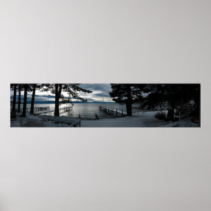 Sunday Sunrise in Lake Tahoe Poster