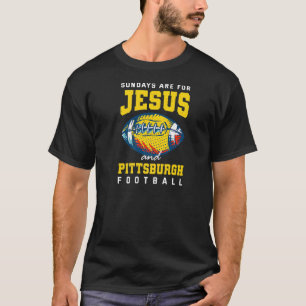 Sundays Are For Jesus And Pittsburgh Football Penn T-Shirt