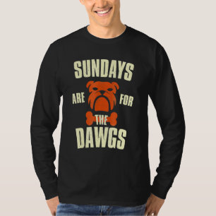Sundays Are For The Dogs Cleveland Ohio T-Shirt