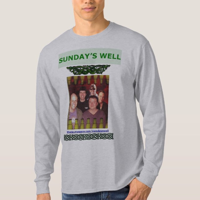 SUNDAYS WELL GREEN LONGSLEEVE T-Shirt (Front)