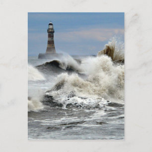 Sunderland - Roker Pier & Lighthouse Postcard