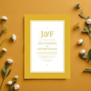 Sundial Colour Wedding Invitation