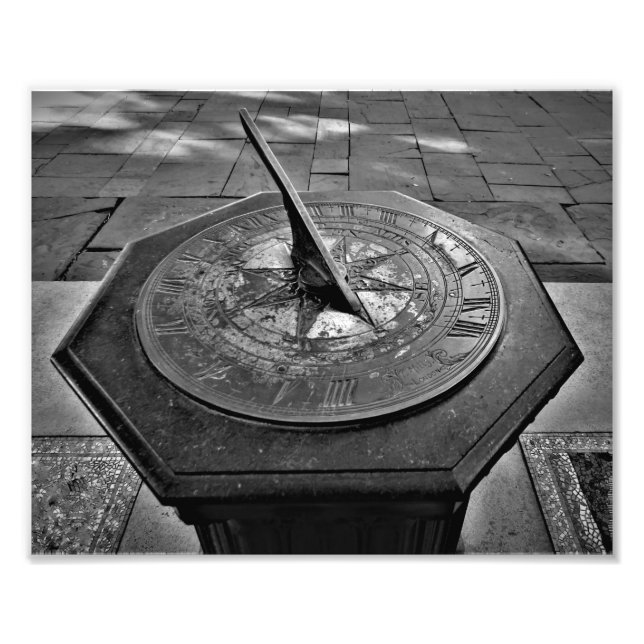 Sundial Photo Print (Front)