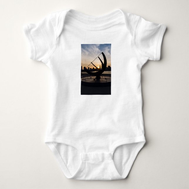 Sundial Sunset Baby Bodysuit (Front)
