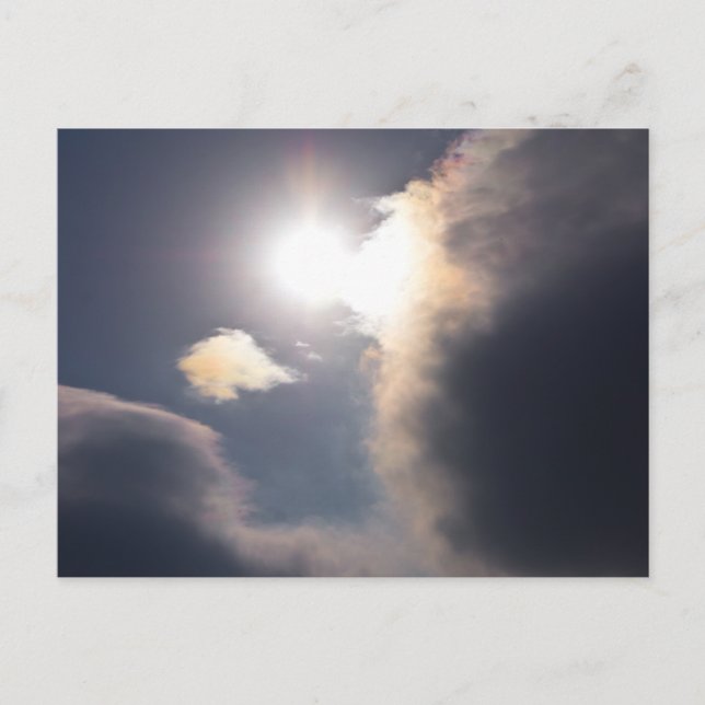 Sundog Rainbow Cloud Burst Apparel and Gifts Postcard (Front)