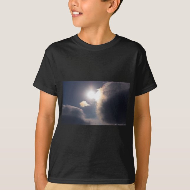 Sundog Rainbow Cloud Burst Apparel and Gifts T-Shirt (Front)