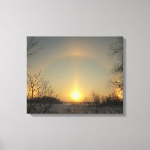 Sundogs canvas print