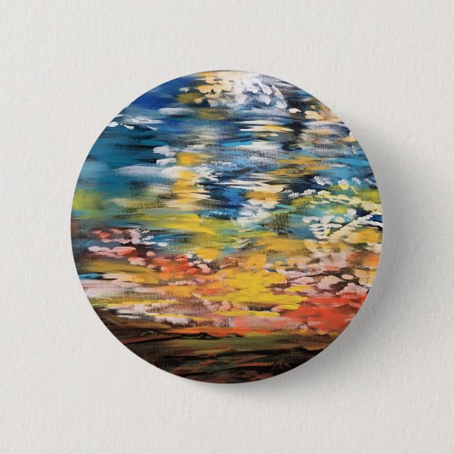 Sundown 6 Cm Round Badge (Front)