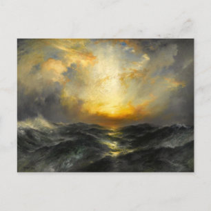 Sundown at the Ocean Postcard