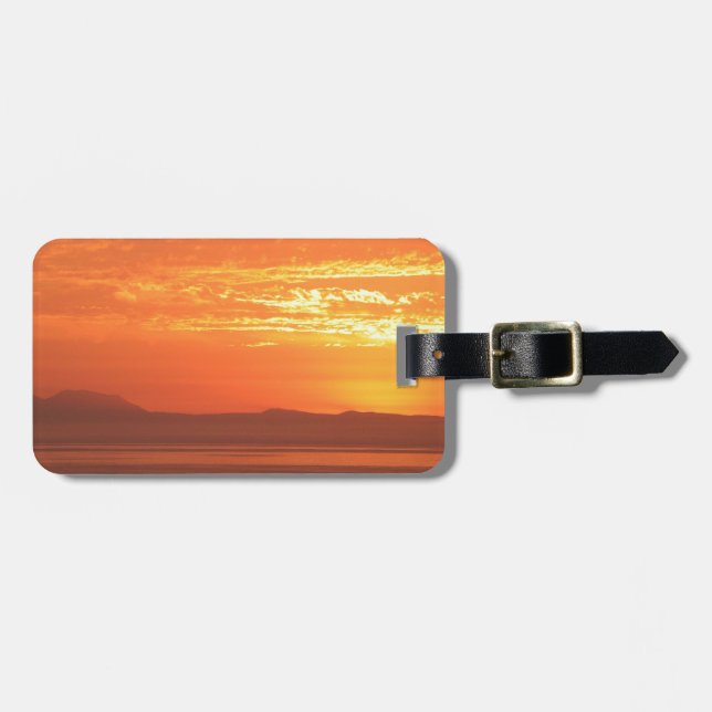 SUNDOWN LUGGAGE TAG (Front Horizontal)