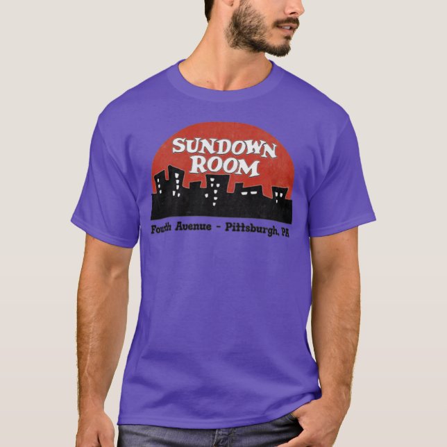 Sundown Room - Pittsburgh, PA T-Shirt (Front)