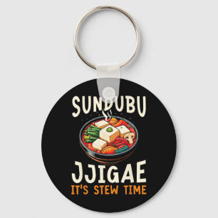 Sundubu Jjigae Asian Food Foodie Korean Cuisine Ko Key Ring