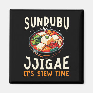Sundubu Jjigae Asian Food Foodie Korean Cuisine Ko Magnet