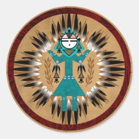 Sunface Kachina Stickers