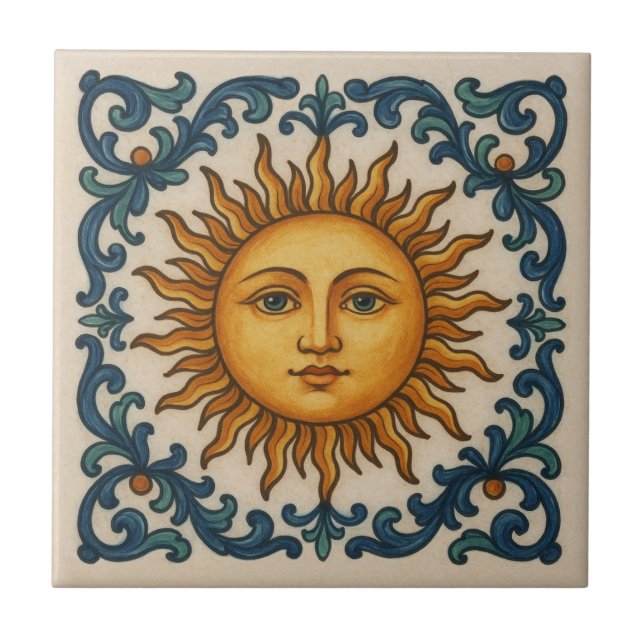 Sunface Tile (Front)