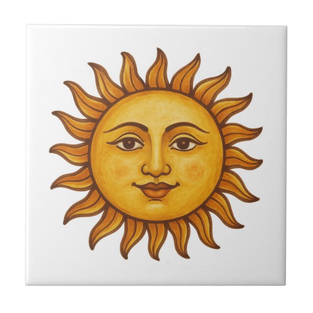 Sunface Tile (Front)