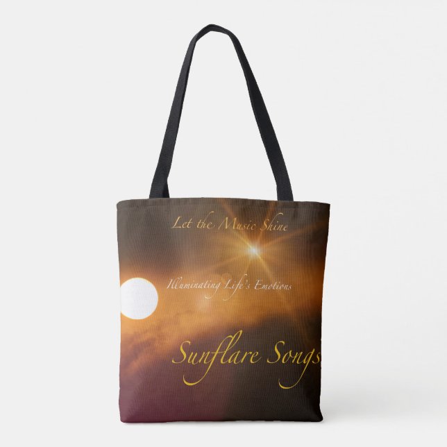 Sunflare Songs Tote Bag (Back)