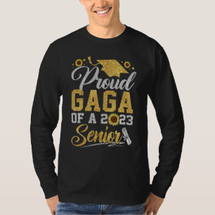 Sunflower 2023 Proud Gaga Of A 2023 Senior Graduat T-Shirt