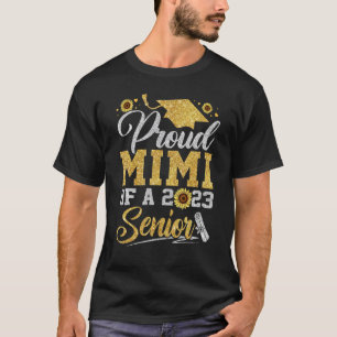 Sunflower 2023 Proud Mimi Of A 2023 Senior Graduat T-Shirt
