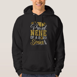 Sunflower 2023 Proud Nene Of A 2023 Senior Graduat Hoodie