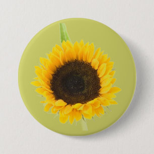 Sunflower 7.5 Cm Round Badge