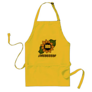 Sunflower 80th Birthday Gifts Standard Apron