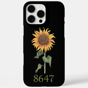 Sunflower 8647 86 47 Subtle Anti Trump Floral Boho iPhone 16 Pro Max Case