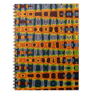 Sunflower Abstract 2, 2016 (photo) SVP Images Notebook